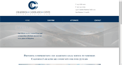 Desktop Screenshot of ccclawfirm.com